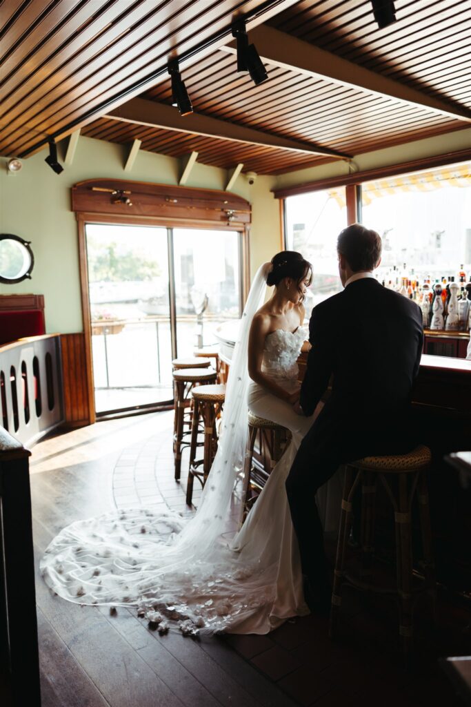 couple sitting at bar 